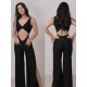 Twist Black dance bodysuit LaFitwear