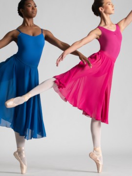 Spódnica z szyfonu Kumi Ballet Rosa