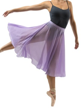 Spódnica z szyfonu Kumi Ballet Rosa