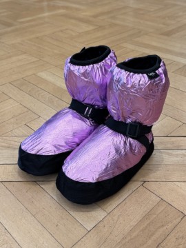 Metallic Lilac Warm Up Boots Grishko