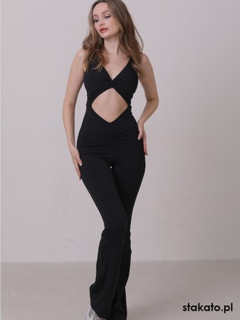 Kombinezon taneczny na ramiączkach Ceylon Black LaFitwear