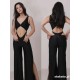 Twist Black dance bodysuit LaFitwear