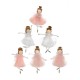 Ballerina Christmas Tree Pendant Heaven - 6-pieces SET