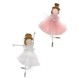 Ballerina Christmas Tree Pendant Heaven - 6-pieces SET