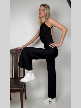 Kombinezon taneczny na ramiączkach Havana Black LaFitwear