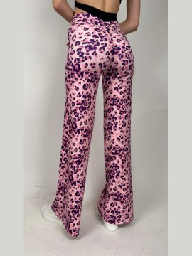 Spodnie z szerokimi nogawkami Campana Peach LaFitwear