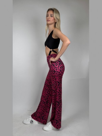 Spodnie z szerokimi nogawkami Campana Peach LaFitwear