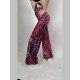 Spodnie z szerokimi nogawkami Campana Peach LaFitwear