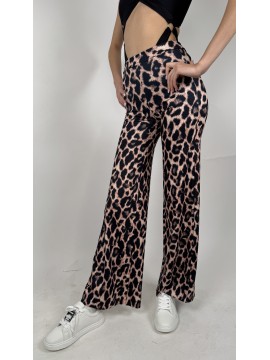 Spodnie z szerokimi nogawkami Campana Leopardus LaFitwear