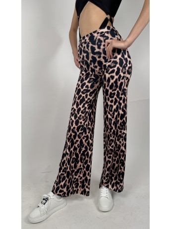 Spodnie z szerokimi nogawkami Campana Leopardus LaFitwear