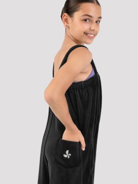 Welurowy kombinezon Iconic Pocket Onesie Susan CU12006 Bloch