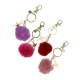 Sonia keyring with pom pom and ballerina