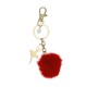 Sonia keyring with pom pom and ballerina