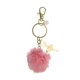 Sonia keyring with pom pom and ballerina