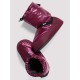  Metallic Warm Up Booties Burgundy Bloch