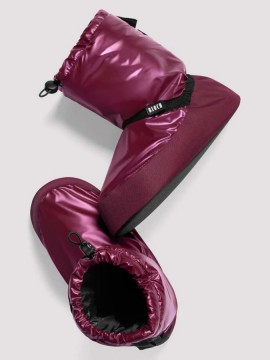 Buty ocieplające Warm Up Booties Metallic Burgundy - ocieplacze Bloch