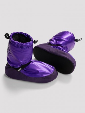Buty ocieplające Warm Up Booties Metallic Vibrant Purple - ocieplacze Bloch