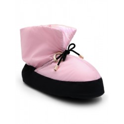 Mini Glam WarmUp Bootie Metallic Light Pink MLK Capezio