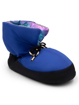 Mini Glam WarmUp Bootie Metallic Rainbow MRW Capezio
