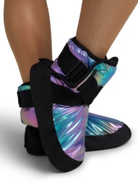 Glam WarmUp Metallic Rainbow MRW Bootie Capezio