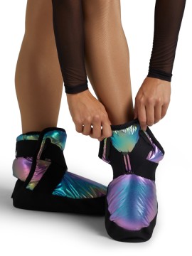 Glam WarmUp Metallic Rainbow MRW Bootie Capezio