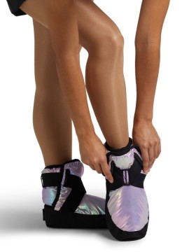 Buty ocieplające Glam WarmUp Bootie Metallic Lavender MLV Capezio