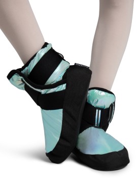 Glam WarmUp Metallic Pacific MPA Bootie Capezio