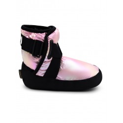 Glam WarmUp Bootie Metallic Light Pink MLK Capezio