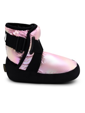 Glam WarmUp Bootie Metallic Light Pink MLK Capezio
