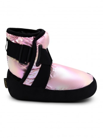 Glam WarmUp Bootie Metallic Light Pink MLK Capezio