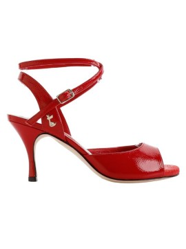 Tangolera style DIANA (A31C) Rosso Vernice Soft T7