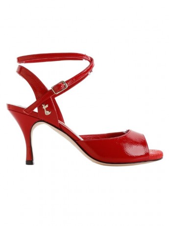 Tangolera style DIANA (A31C) Rosso Vernice Soft T7