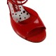 Tangolera style DIANA (A31C) Rosso Vernice Soft T7