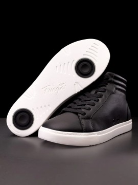 Fuego High-Top Black Sneakers