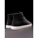 Fuego High-Top Black Sneakers