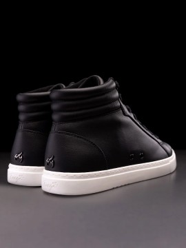 Fuego High-Top Black Sneakers