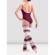 Stripe legwarmers Deep Pink Stripe Bloch
