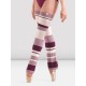 Stripe legwarmers Deep Pink Stripe Bloch