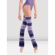 Stripe legwarmers Lilac Stripe Bloch