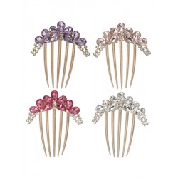 Clara Hair Comb with Rhinestone