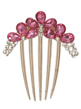 Grzebień z kryształkami Clara