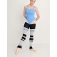 Heather Black long legwarmers Intermezzo