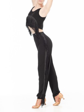 Spodnie z frędzlami Lucia DanceMe