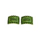 Jig Shoe Buckles Grace Green/Peridot Antonio Pacelli