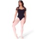 Corset Short Sleeve Leotard Capezio