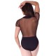 Corset Short Sleeve Leotard Capezio