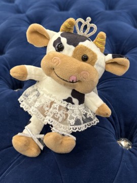 Dancing Cow Keychain