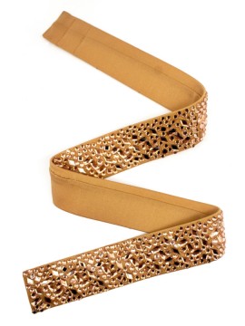 Elastic belt with crystals JillAn Grand Prix