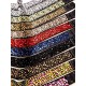 Elastic belt with crystals JillAn Grand Prix