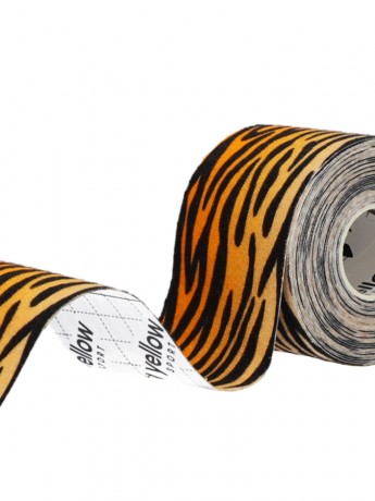 yellowTAPE taśma do kinesiotapingu 5cm x 5m Tygrys